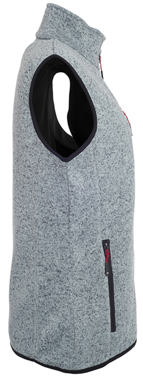 Strickfleece-Weste Damen