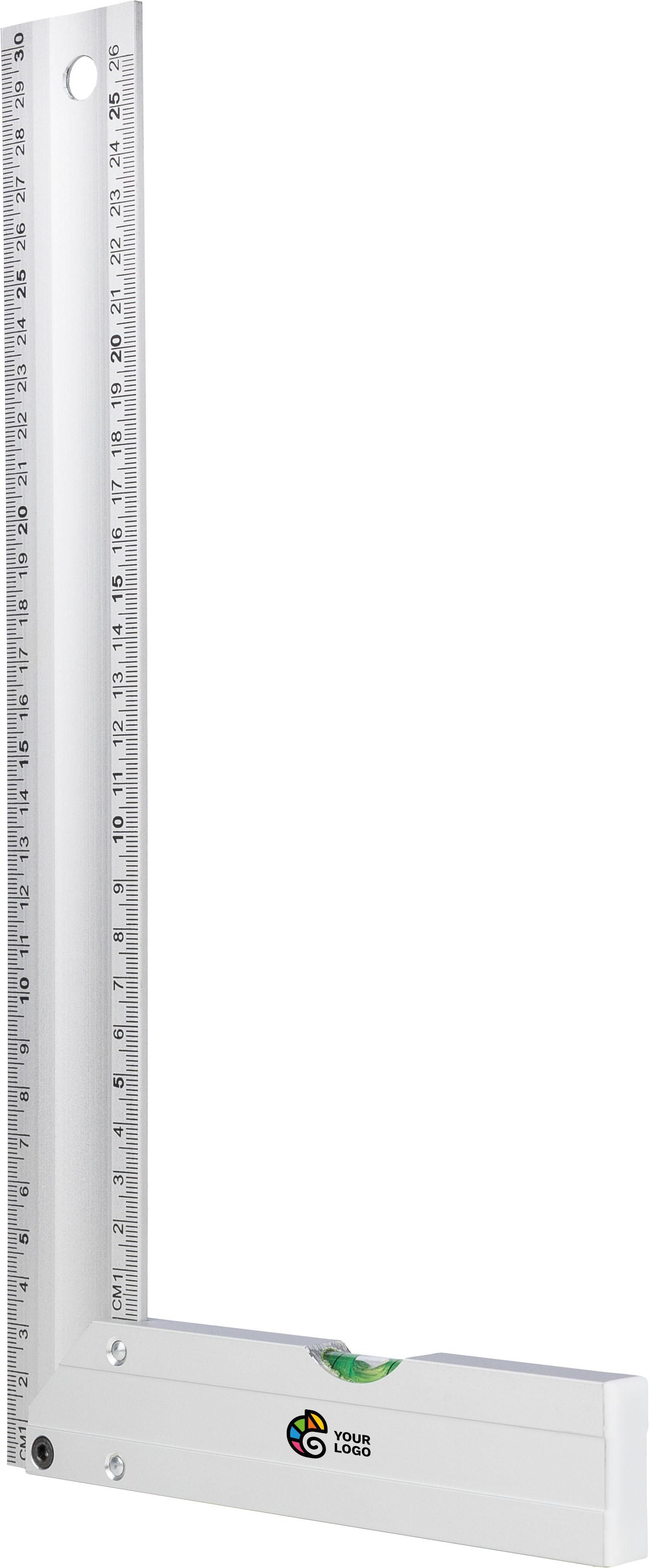 Set quadrato in alluminio Camila