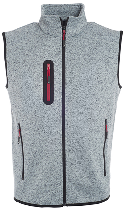 Gilet knitted fleece Uomo