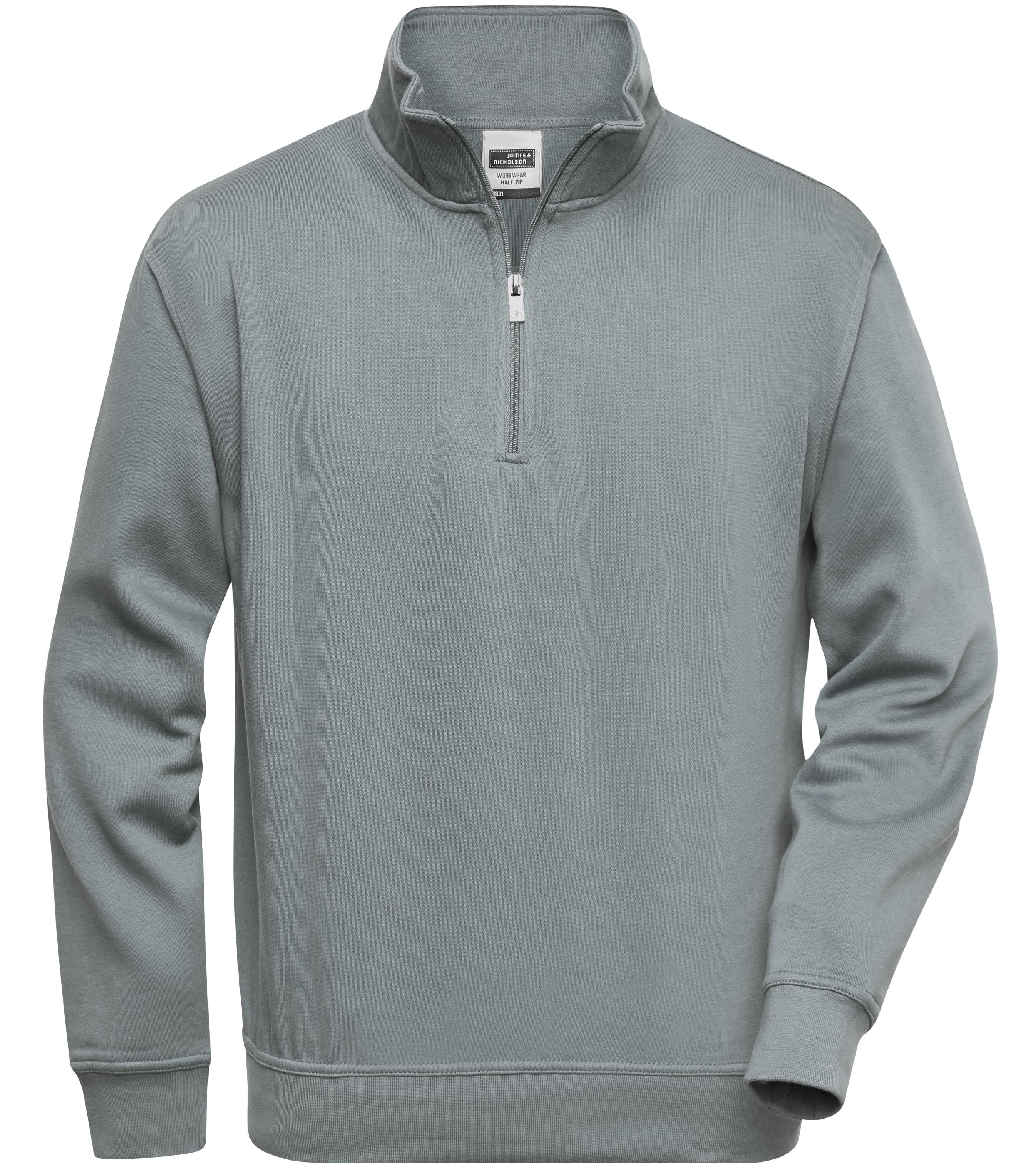 Sweater Workwear Half Zip 