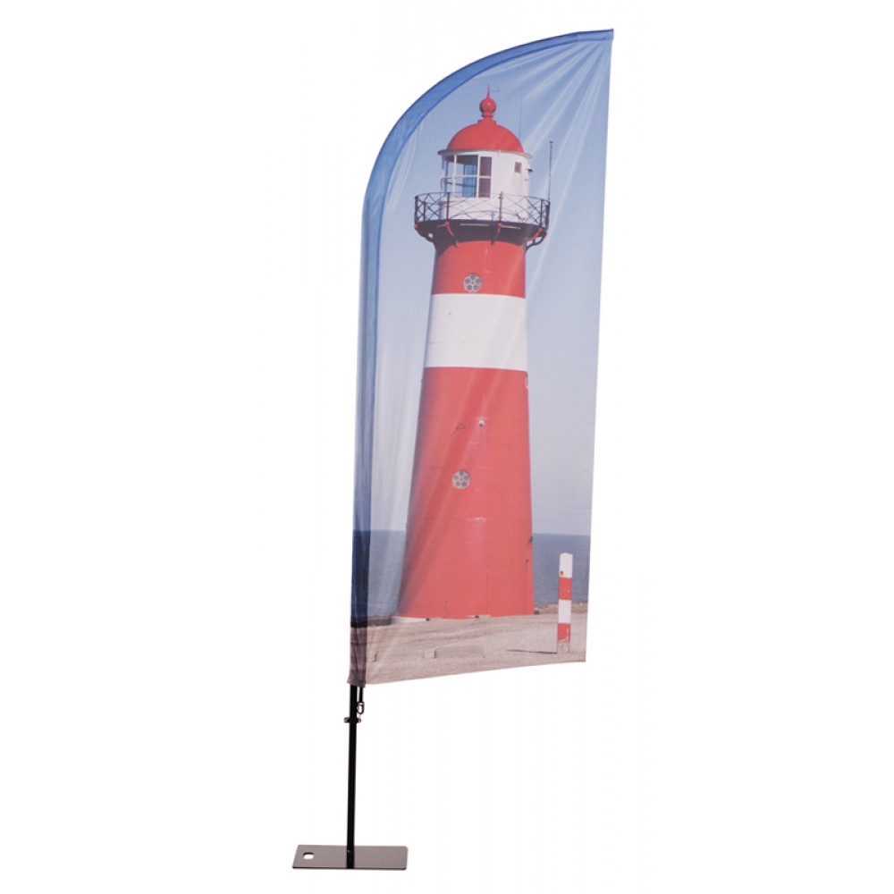 Beachflag Alu Wind Print