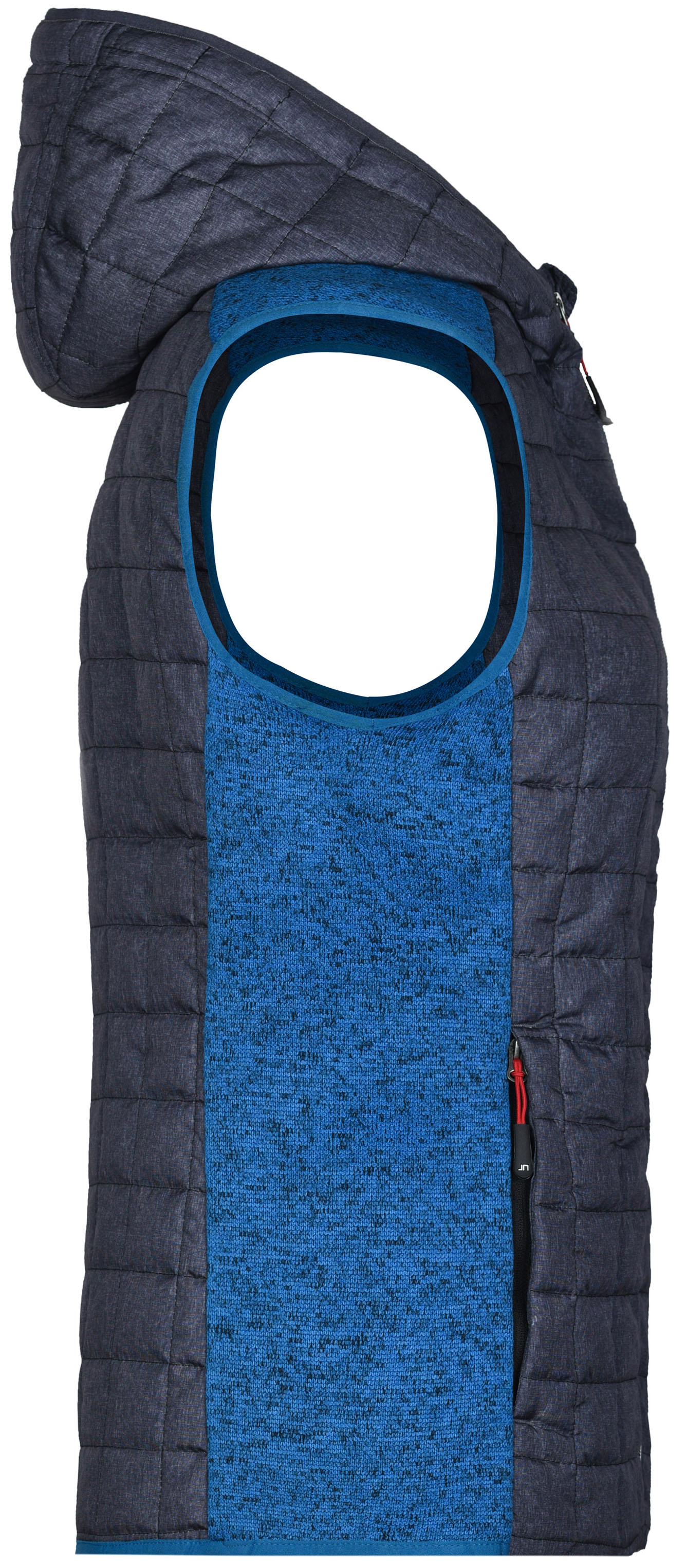Strick-Hybrid-Weste Damen