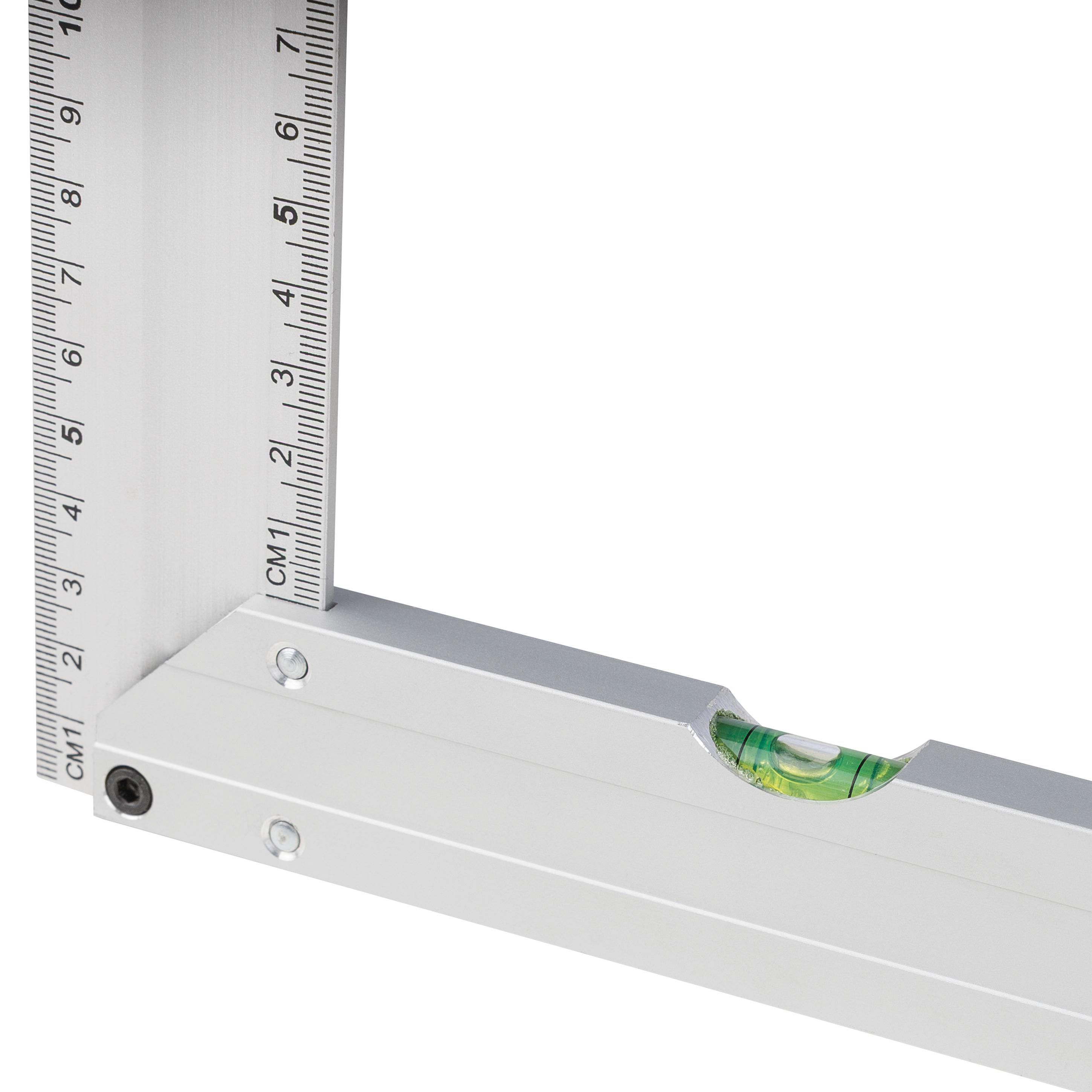 Set quadrato in alluminio Camila