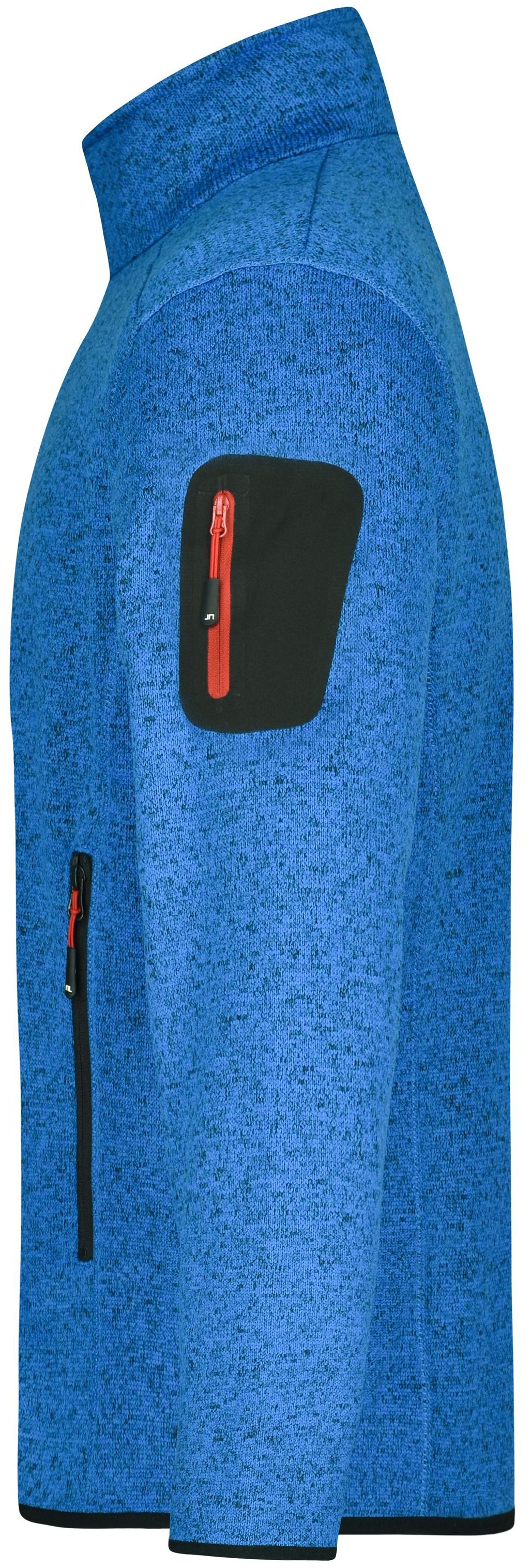 Knitted Fleece Jacke Herren