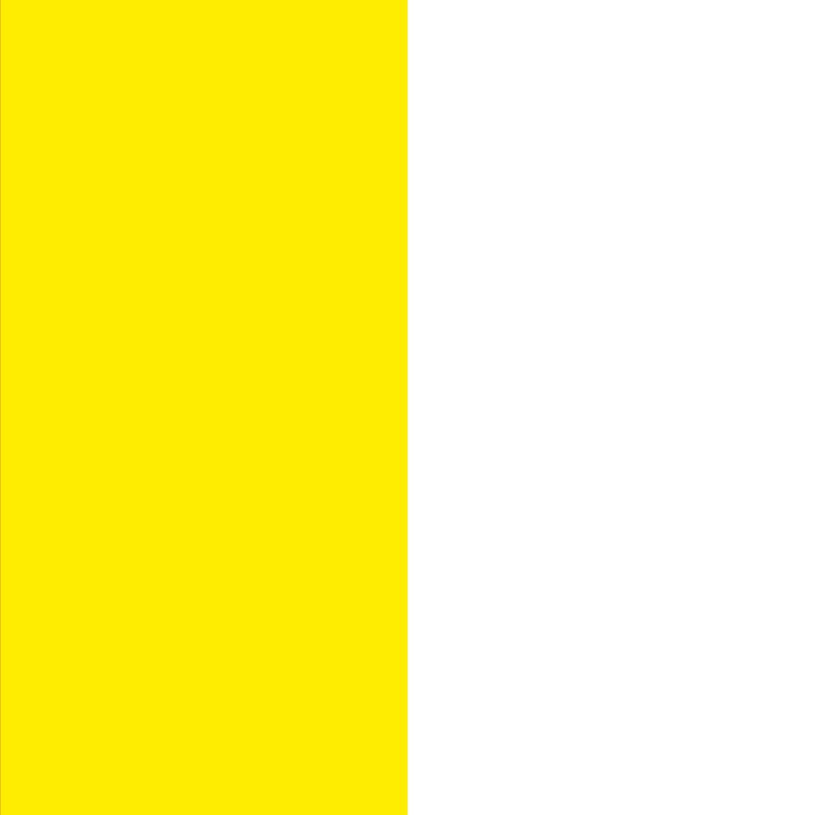 Gelb-weiß