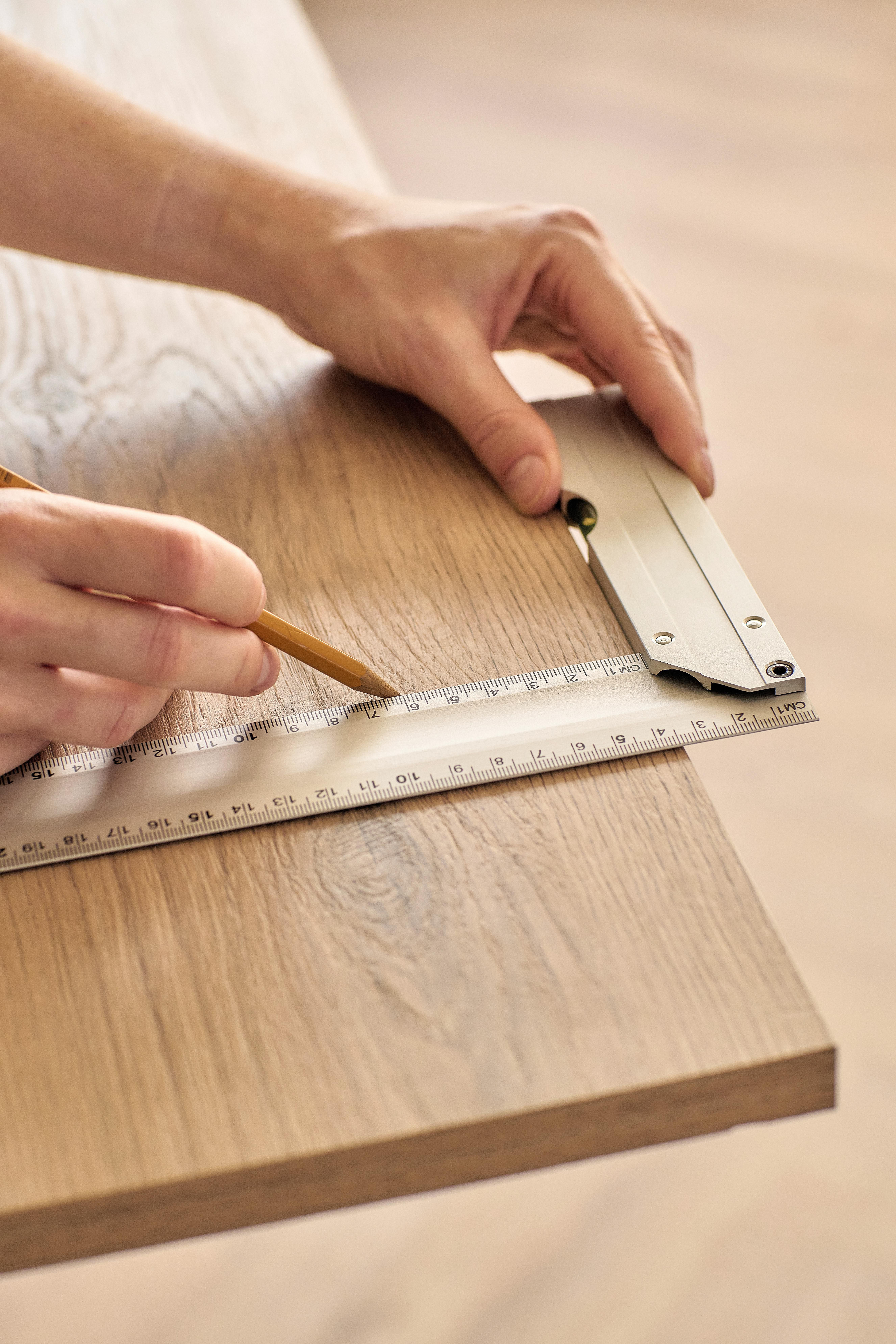 Set quadrato in alluminio Camila