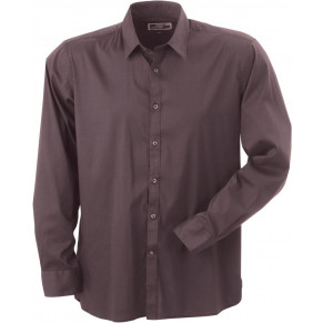 Camicia stretch slim fit a maniche lunghe