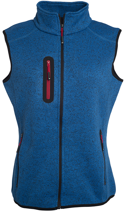 Strickfleece-Weste Damen