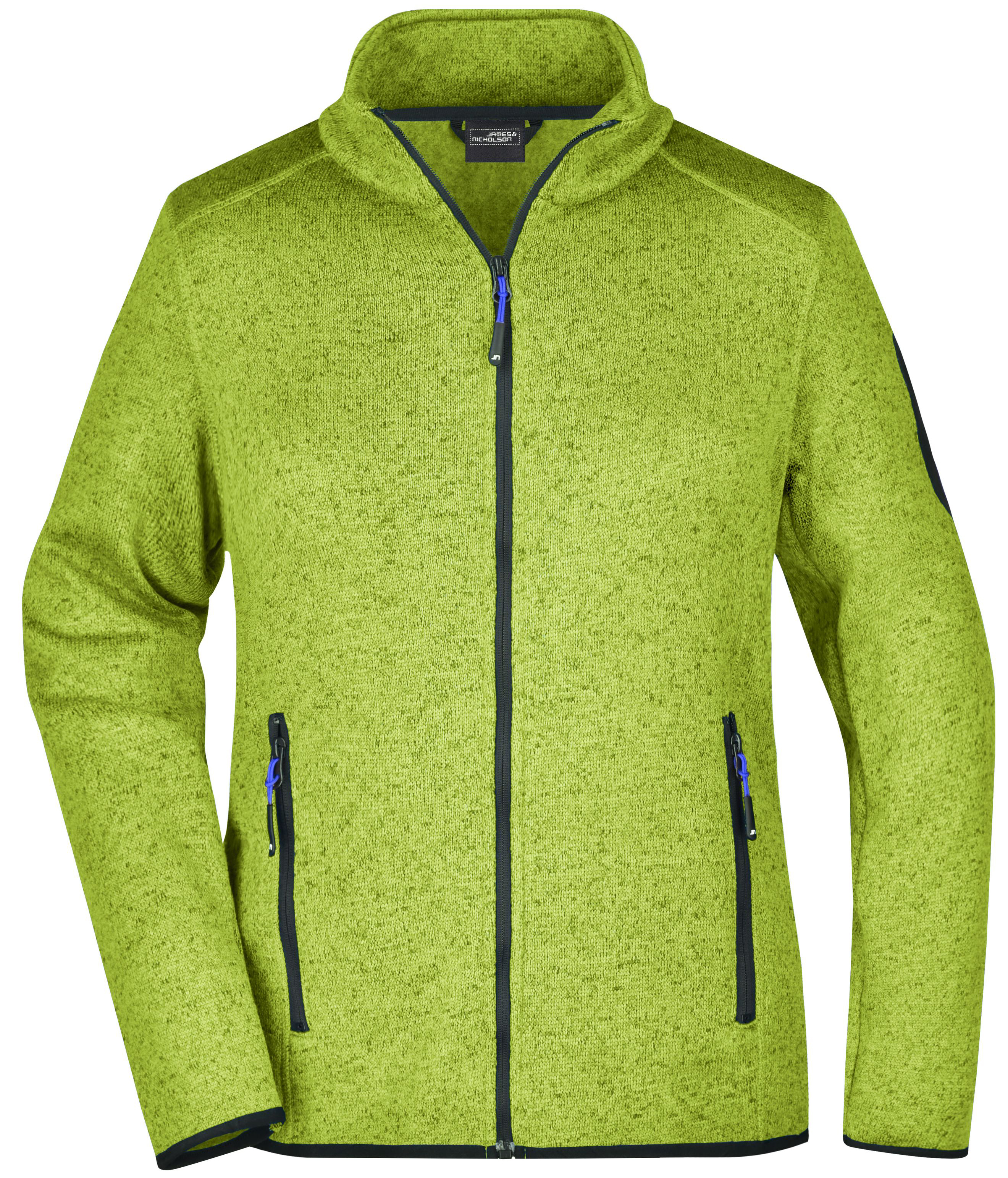 Knitted Fleece Jacke Damen
