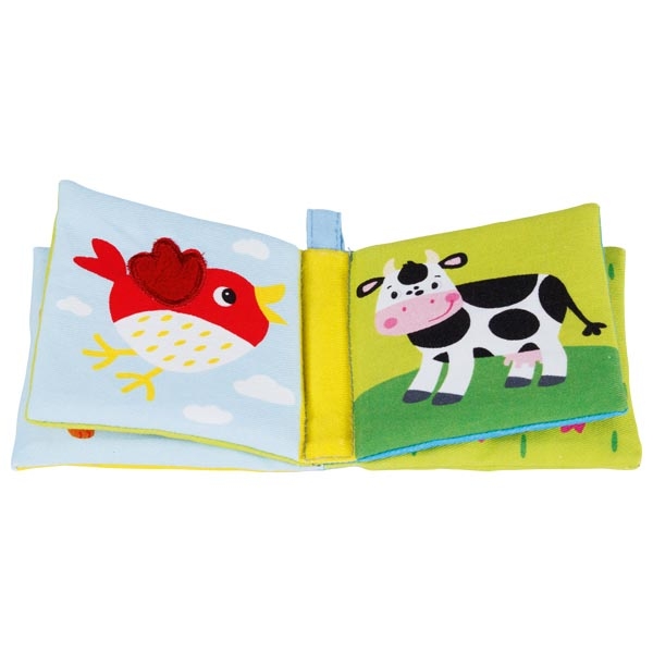 Libro illustrato con squeaker e pellicola scoppiettante