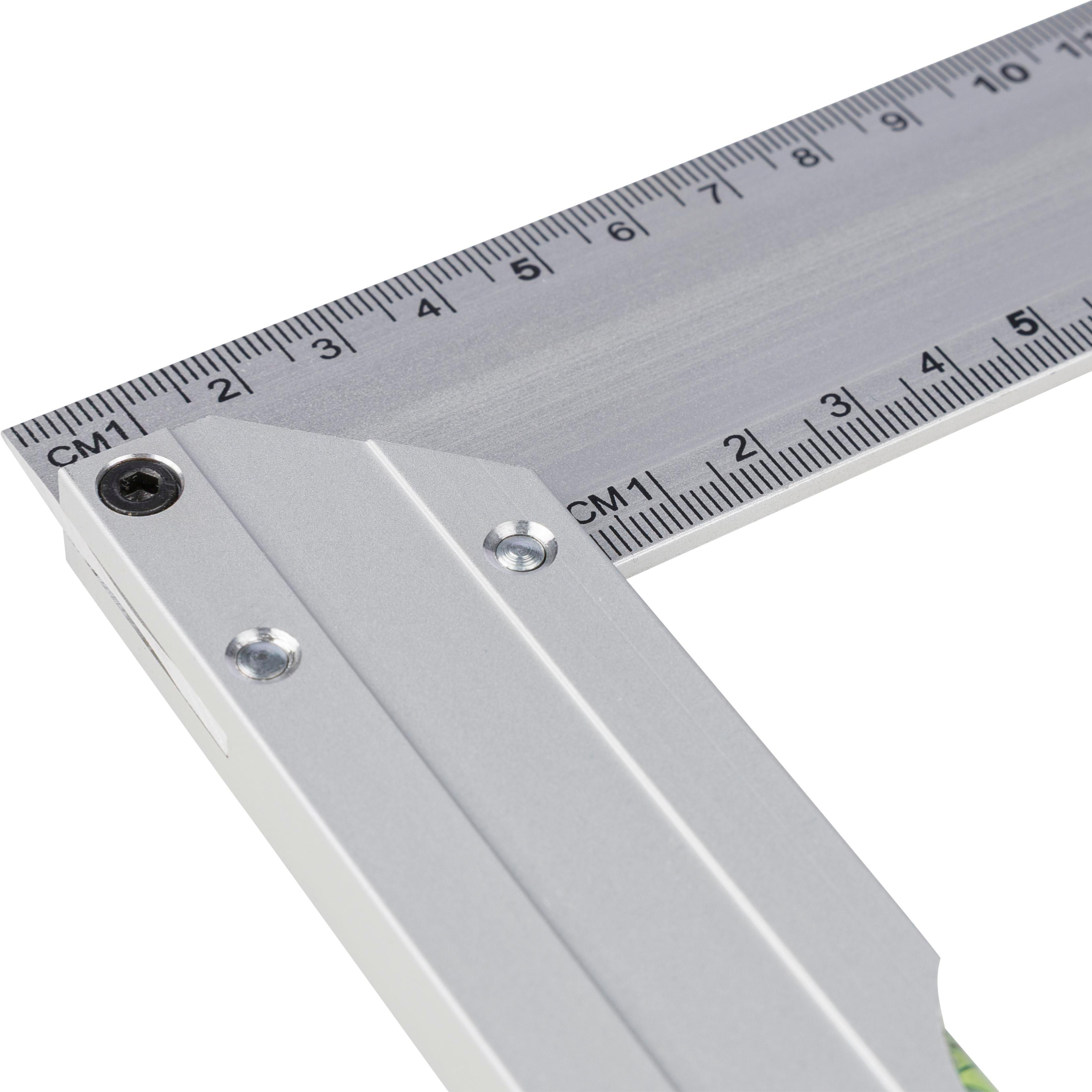 Set quadrato in alluminio Camila