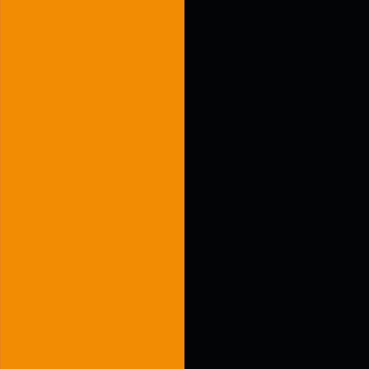 Orange-schwarz
