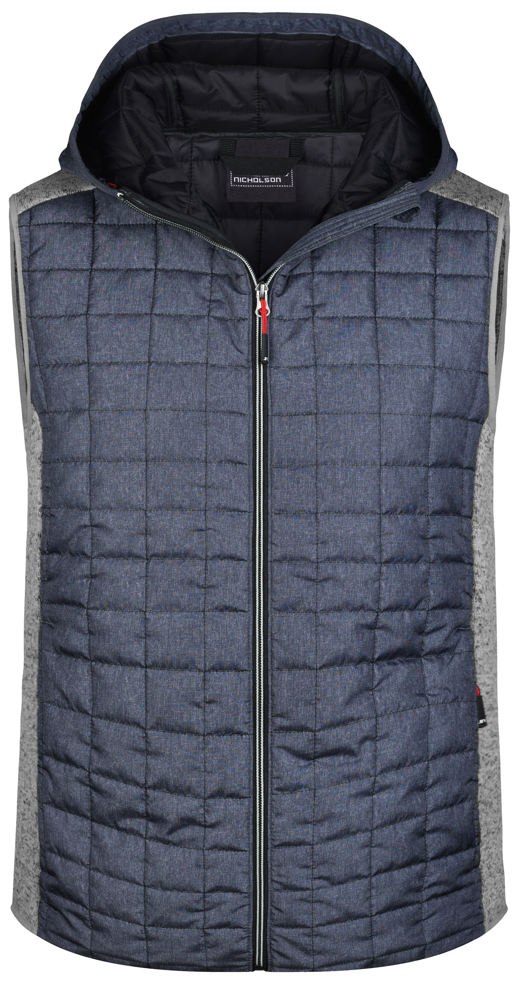 Gilet knitted hybrid Uomo