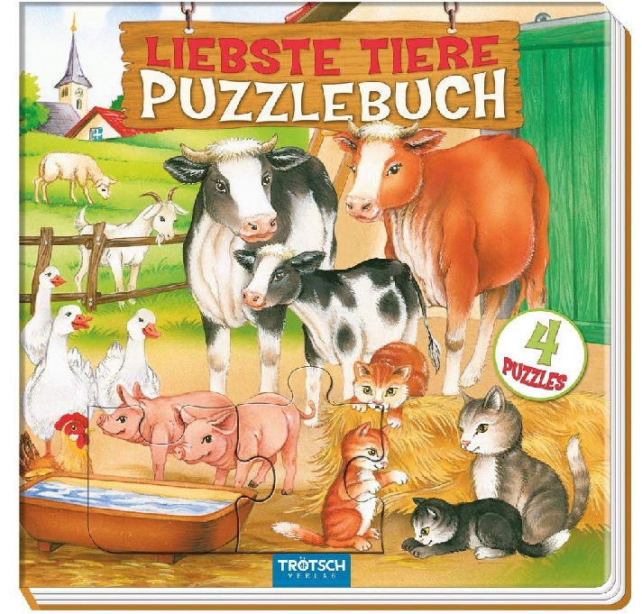 Puzzlebuch Liebste Tiere