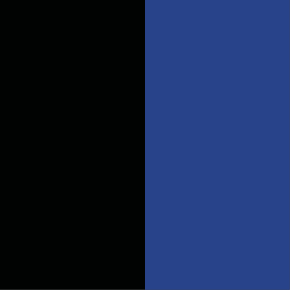 Schwarz-kbl. blau