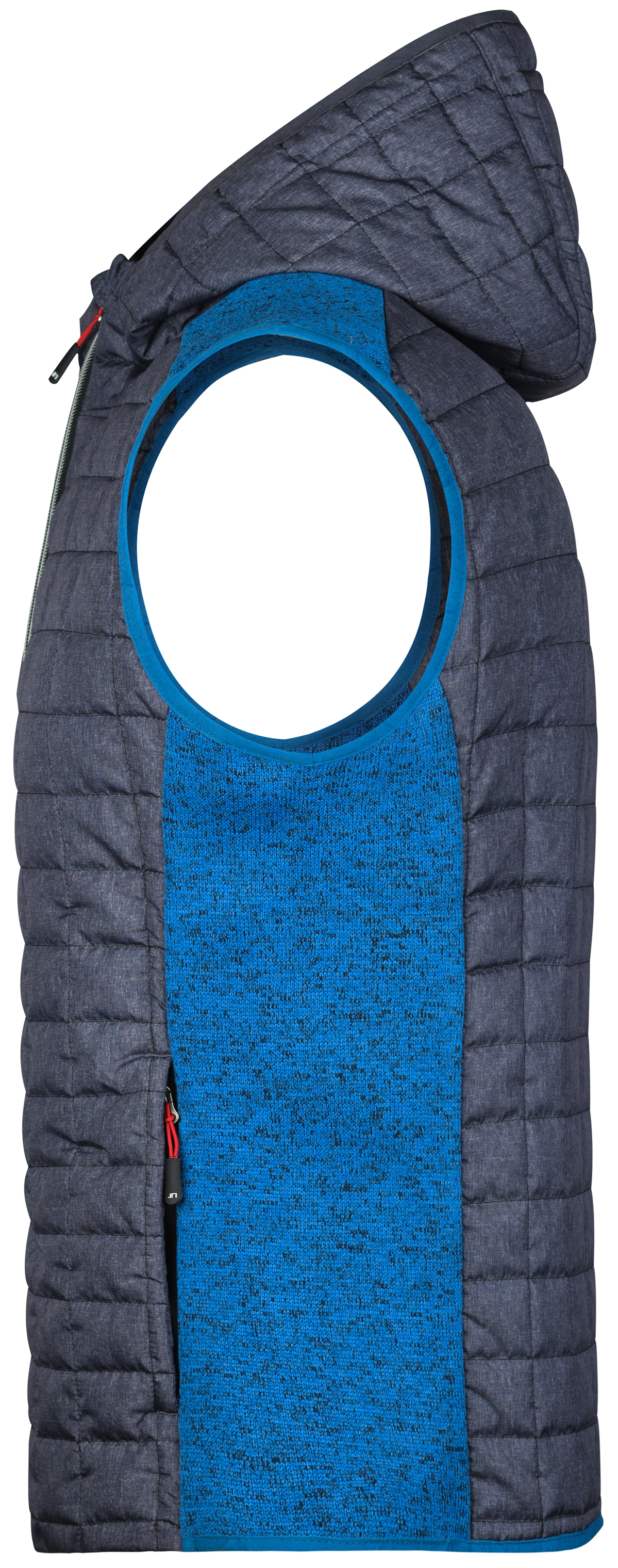 Strick-Hybrid-Weste Herren