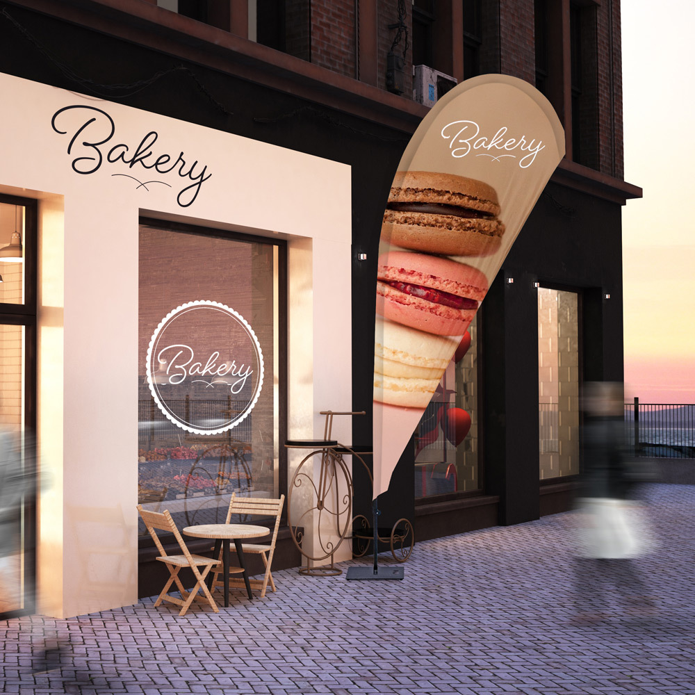 Beach Flag Budget Drop