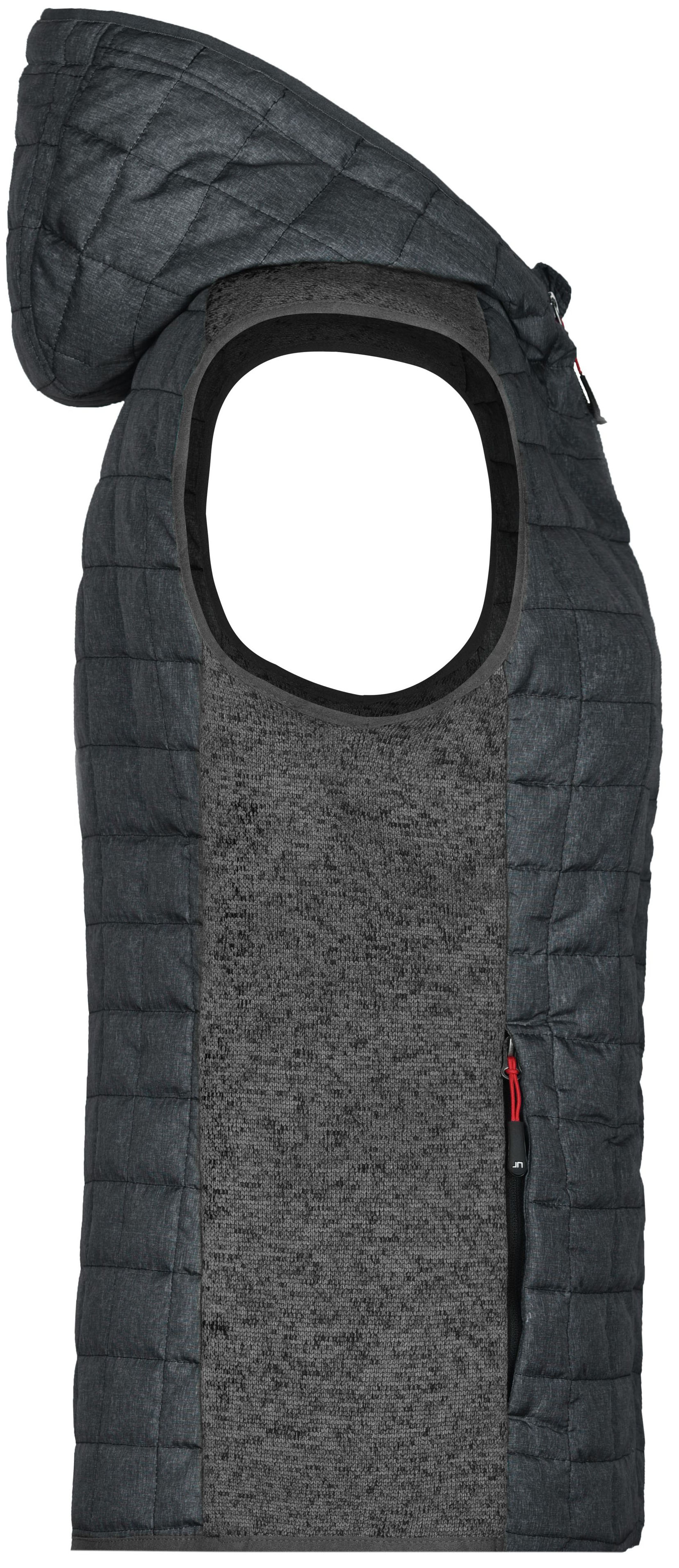 Gilet knitted hybrid Donna