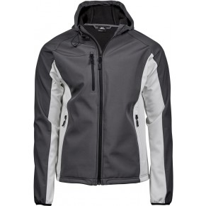 Herren Kapuzen 3-Lagen Softshell Jacke