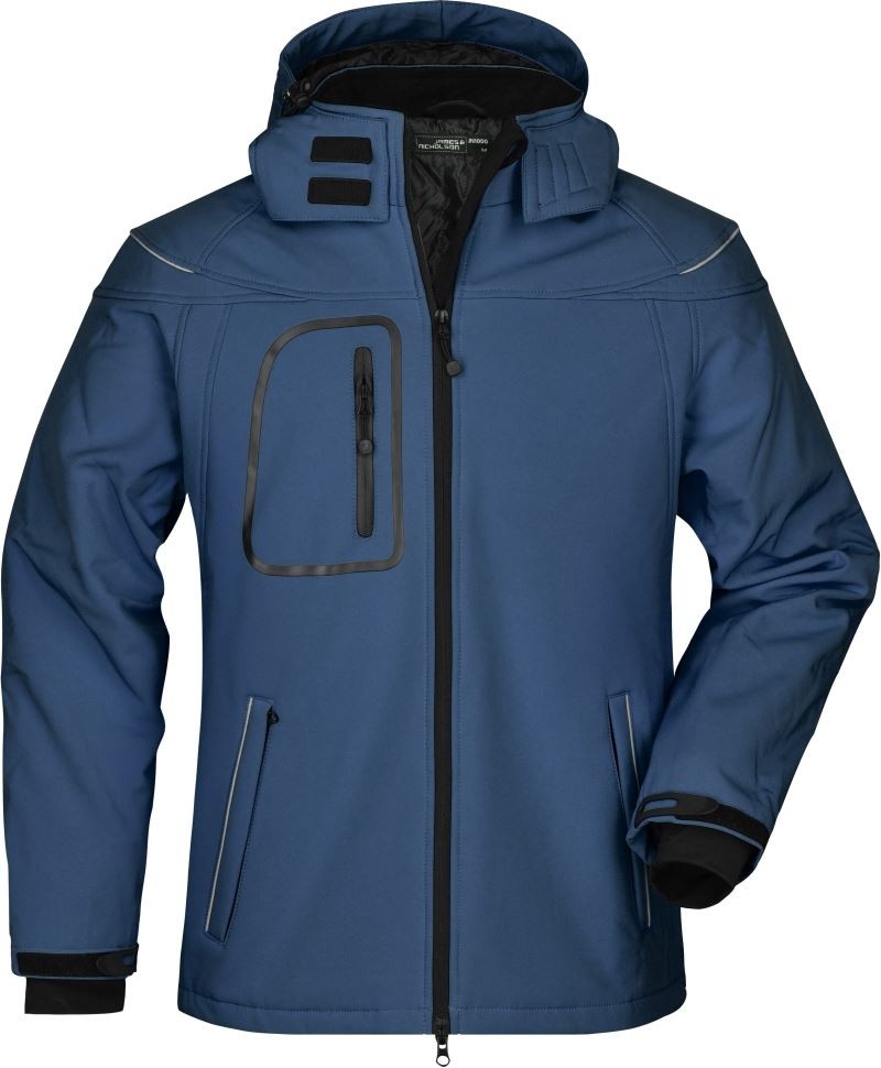 3-Lagen Winter Softshell Jacke Herren