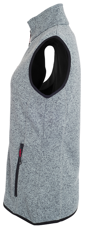 Strickfleece-Weste Damen
