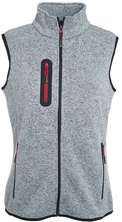 Strickfleece-Weste Damen