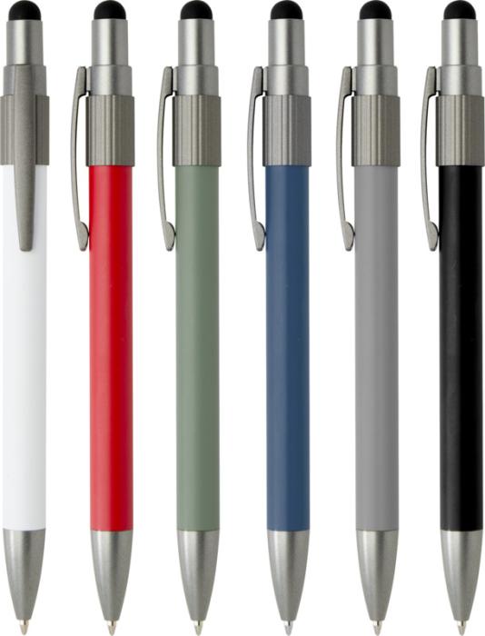 recycelter Kugelschreiber mit Fidget Spinner