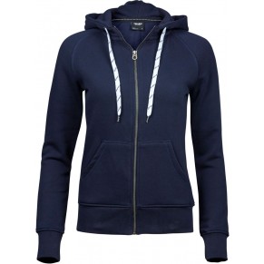 Damen Kapuzen Sweatjacke