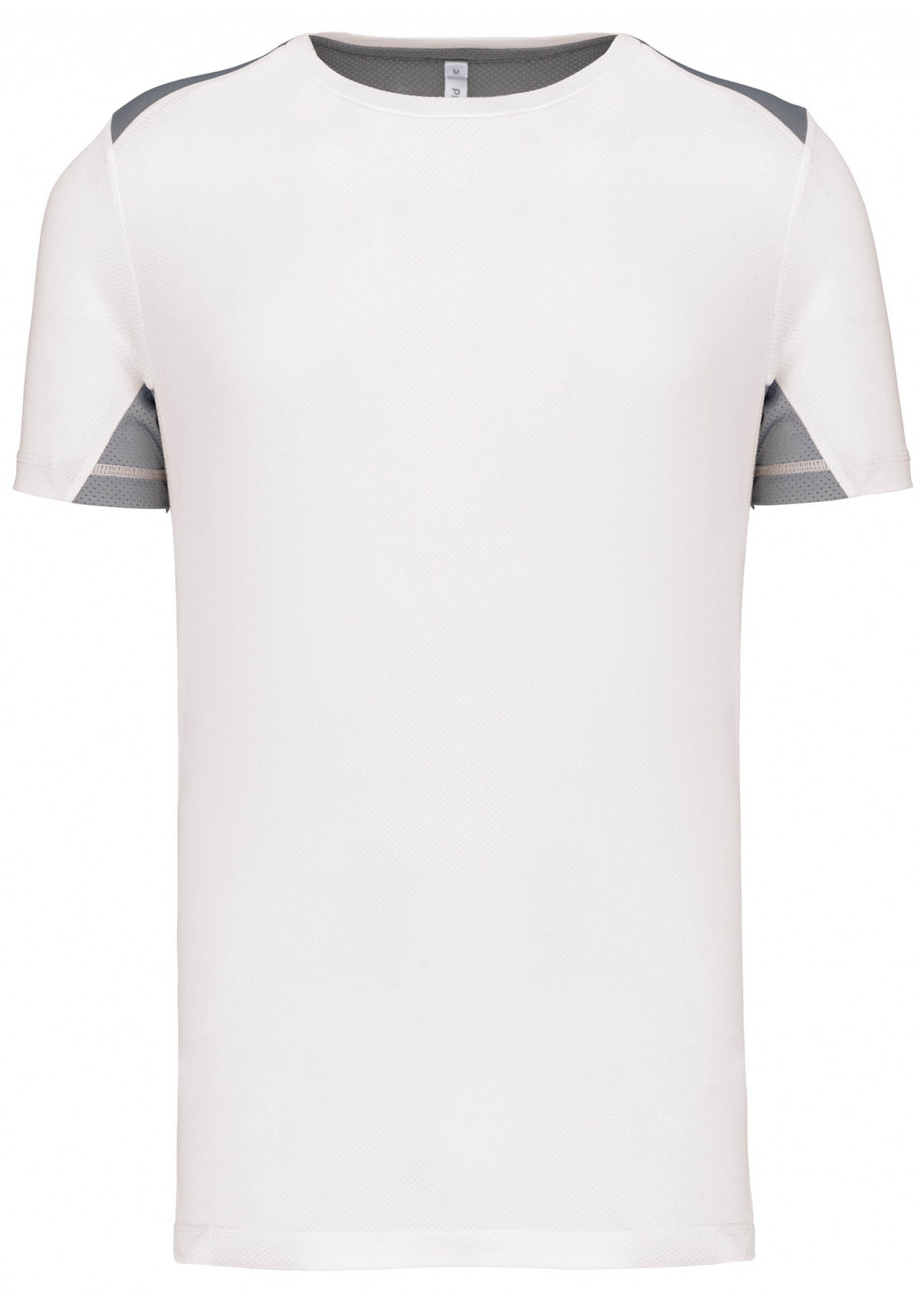  Zweifarbiges Sport-T-Shirt